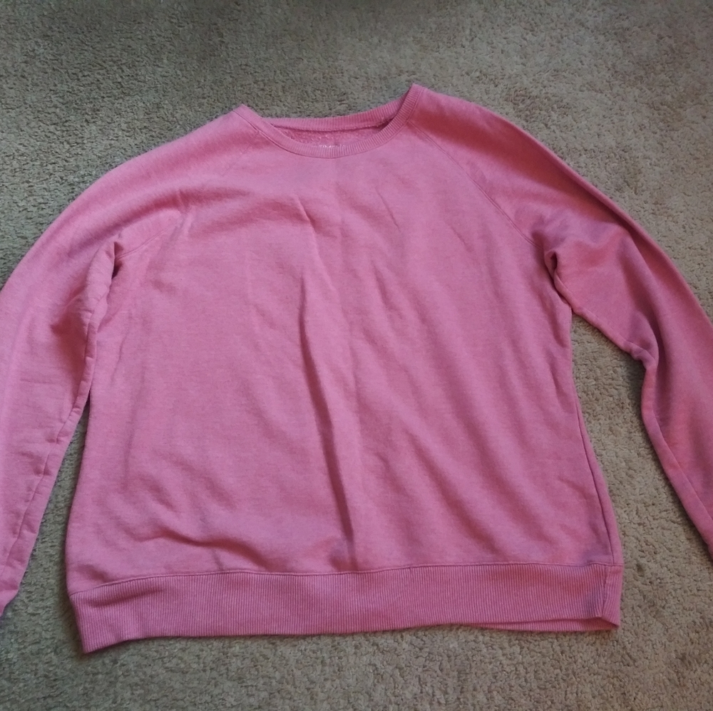 XL Pink Time And Tru Sweatshirt
